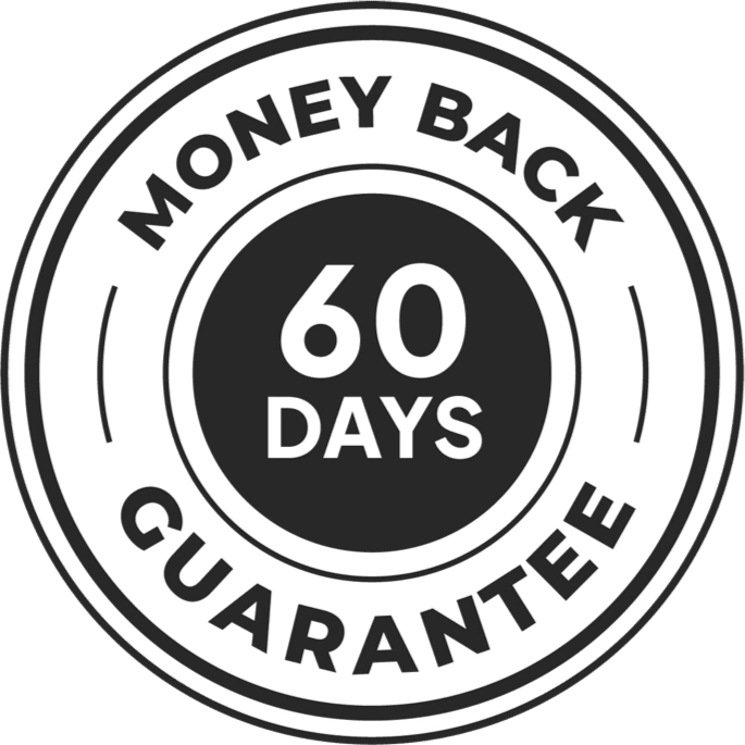 60-Day Money Back Guarantee Derila Ergo Pillow